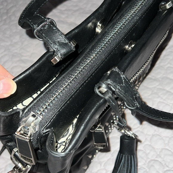 RAFE NEW YORK Black Leather BRYN Handbag - Picture 5 of 12